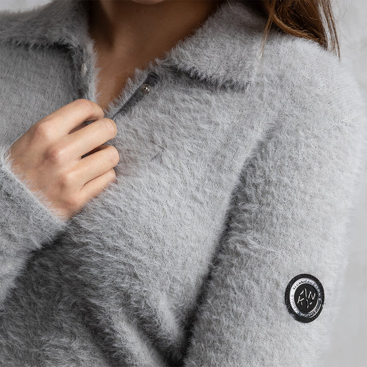 ANKY L/S Fluffy Polo