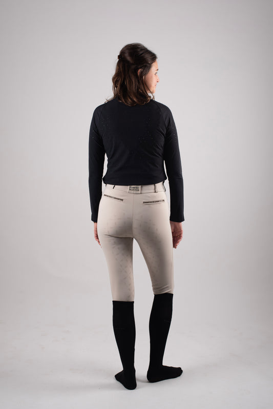 Pikeur Function Zip Shirt 1322 Selection – Zwart